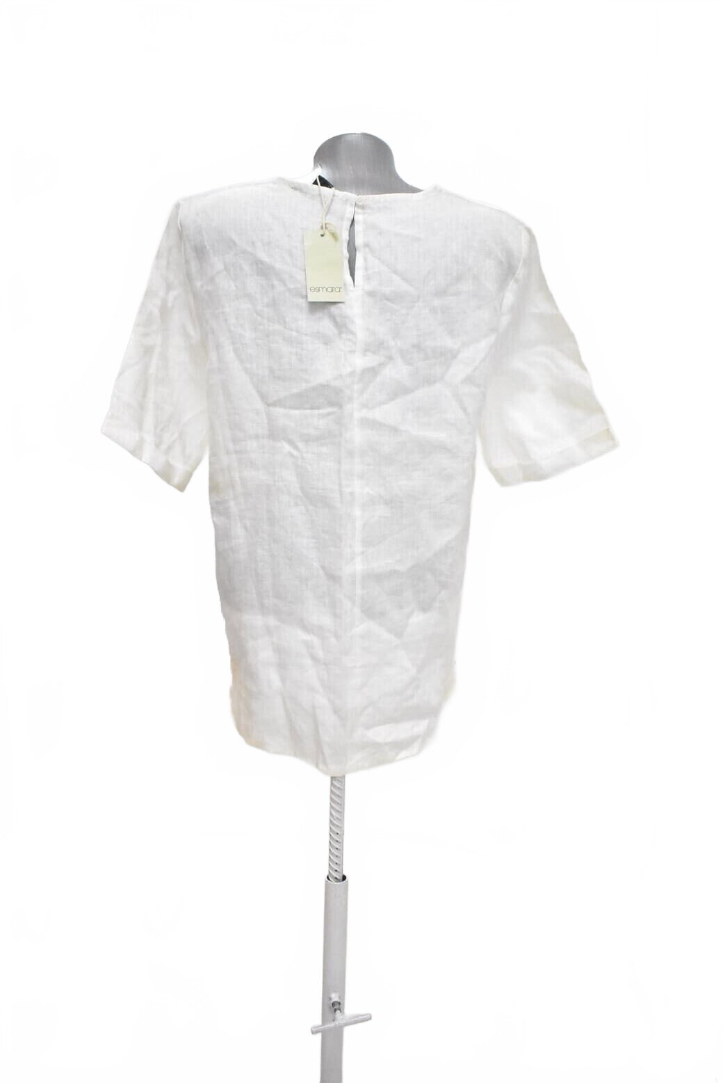 Damen -T-ShirtEsmaraohne Aufdruck,farbeweiss,größe38