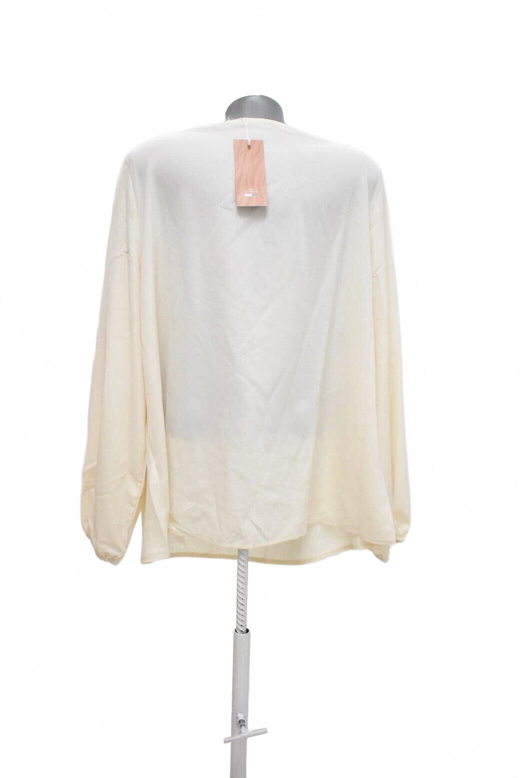 Damen -T-ShirtSheinohne Aufdruck,farbebeige,größe2XL