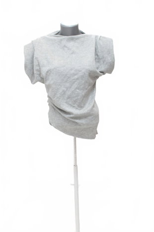 Damen -T-ShirtNew Collectionohne Aufdruck,farbegrau,größeS