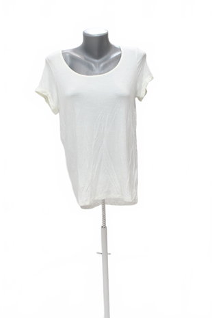 Damen -T-ShirtEsmaraohne Aufdruck,farbeweiss,größeS