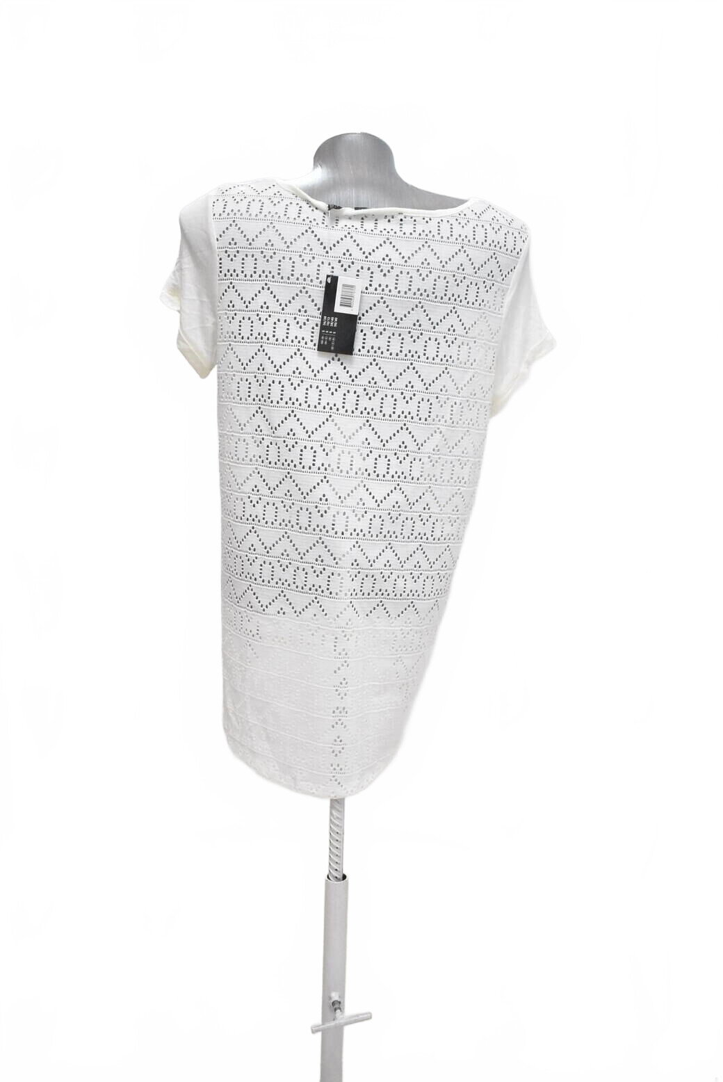 Damen -T-ShirtEsmaraohne Aufdruck,farbeweiss,größeS