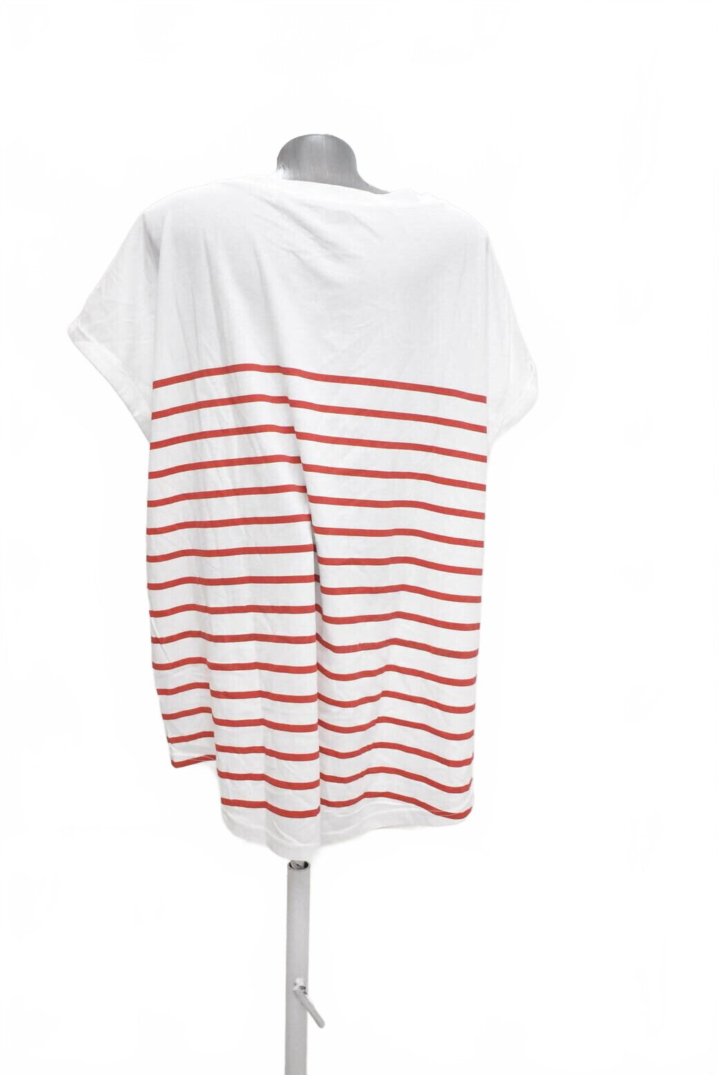 Damen -T-ShirtF&Fohne Aufdruck,farbegestreift,größe50