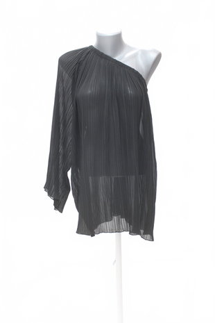 Damen -T-ShirtGenesisohne Aufdruck,farbeschwarz,größeXL