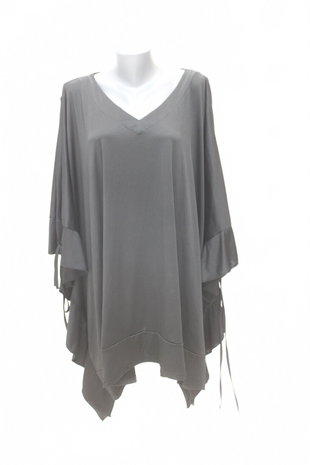 Damen -T-ShirtGenesisohne Aufdruck,farbeschwarz,größe5XL