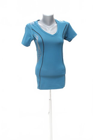 Damen -T-ShirtCrivitohne Aufdruck,farbetůrkis,größeM