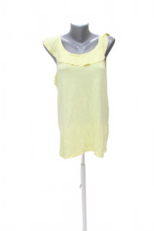 Damen -T-ShirtEsmaraohne Aufdruck,farbegelb,größeL