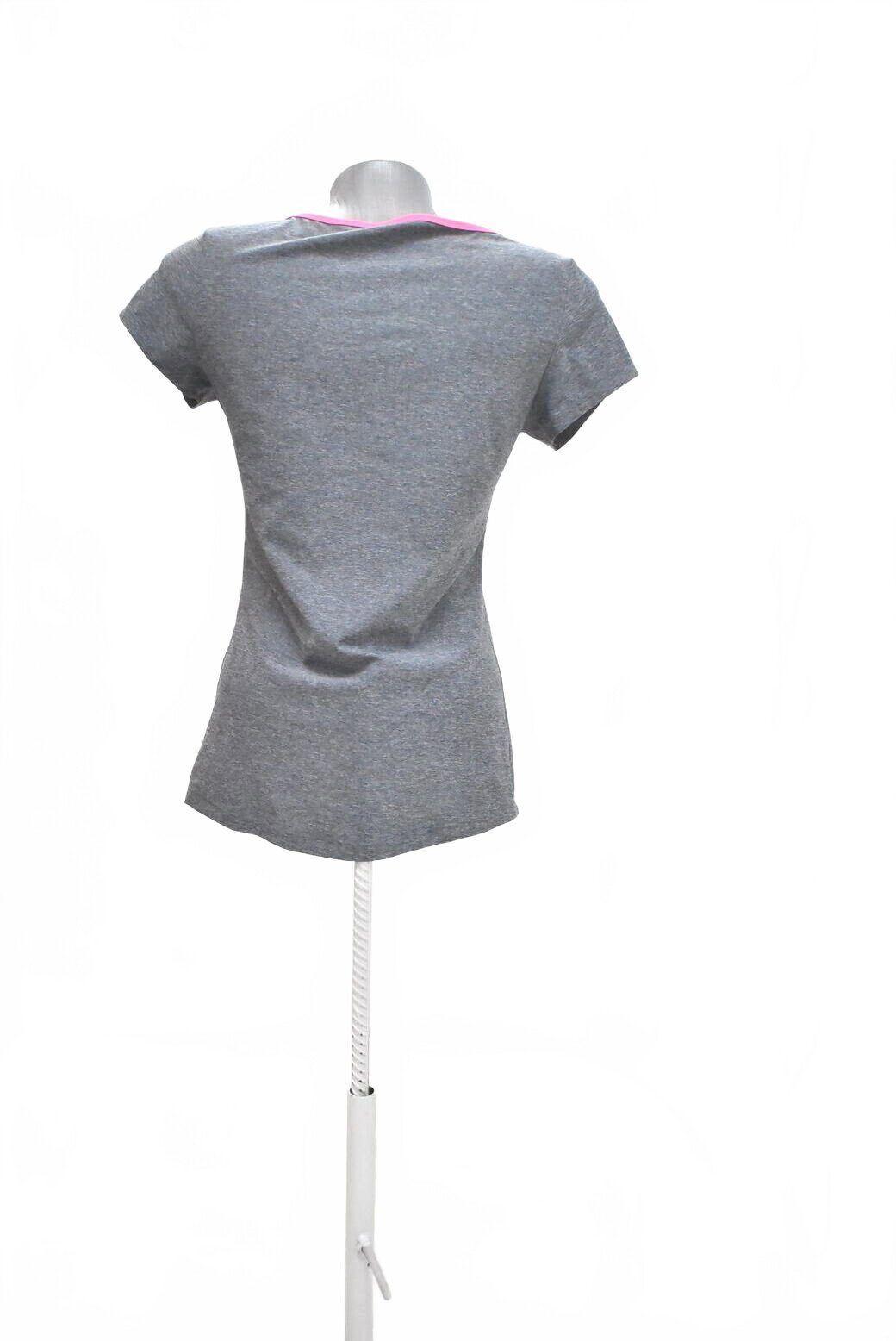 Damen -T-ShirtF&Fohne Aufdruck,farbegrau,größeS