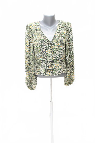 Damen bluse : Brand,Farbegeblümt,größe: size