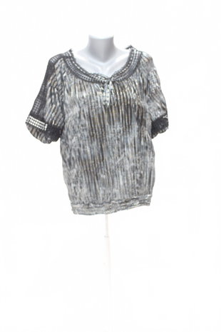 Damen -T-ShirtGenesisohne Aufdruck,farbegemustert,größe46