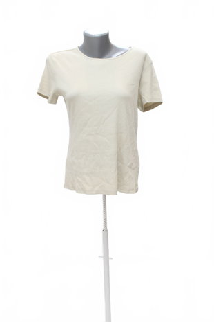 Damen -T-ShirtH&Mohne Aufdruck,farbebeige,größeL