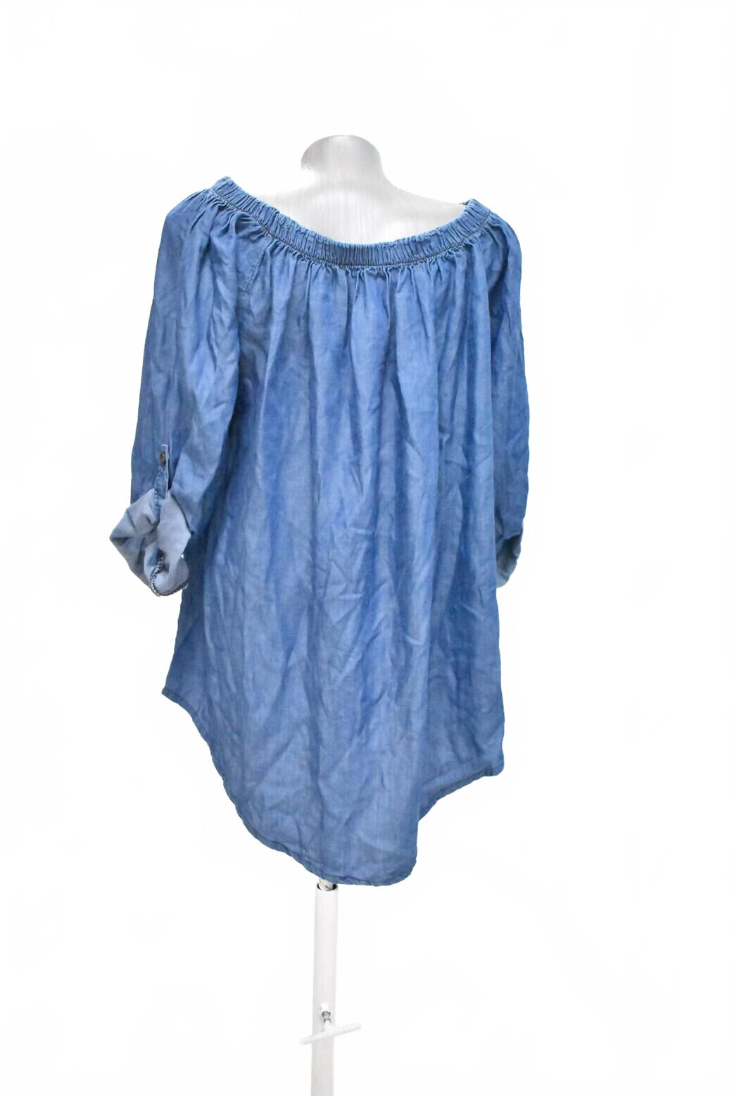Damen -T-ShirtGenesisohne Aufdruck,farbedenim,größeL