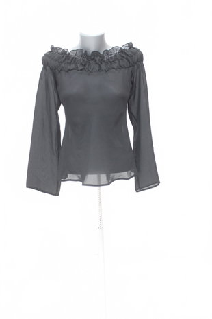 Damen -T-ShirtGenesisohne Aufdruck,farbeschwarz,größeS