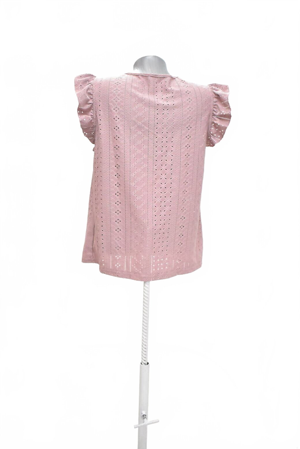 Damen -T-ShirtSheinohne Aufdruck,farberute,größeM