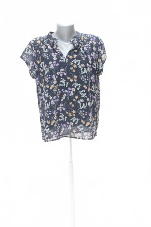 Damen -T-ShirtVero Modaohne Aufdruck,farbegeblümt,größeM