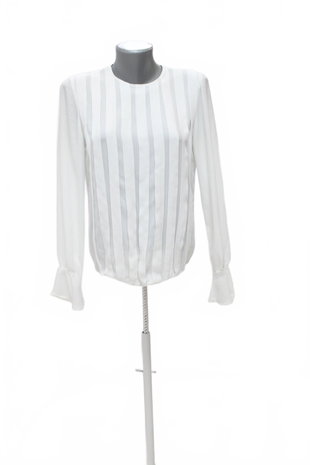 Damen -T-ShirtZaraohne Aufdruck,farbeweiss,größeS