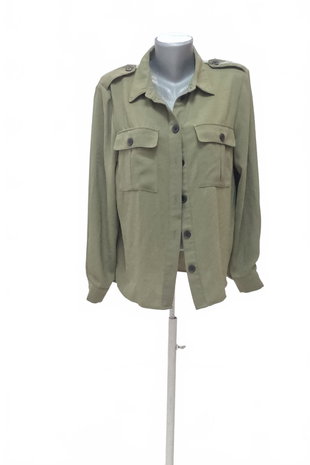 Damen bluse : Brand,Farbekhaki,größe: size