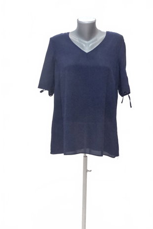Damen -T-ShirtC&Aohne Aufdruck,farbeblau,größeM