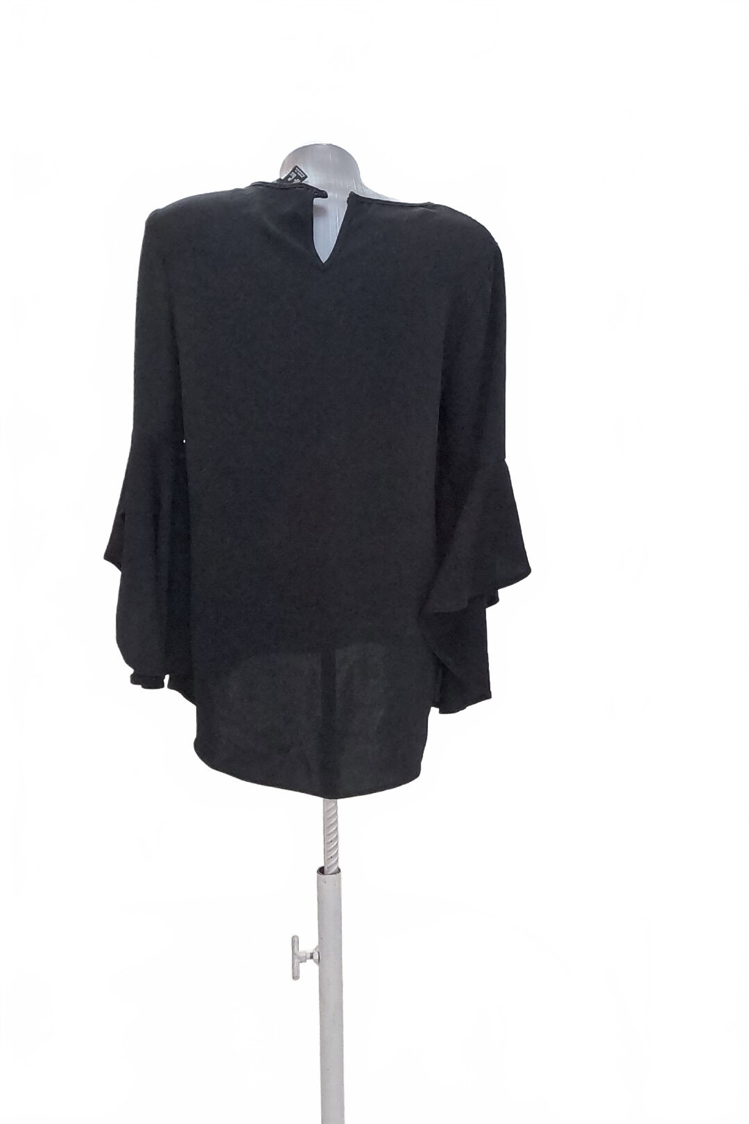 Damen -T-ShirtNew Lookohne Aufdruck,farbeschwarz,größe38