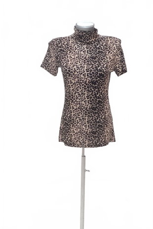 Damen -T-ShirtF&Fohne Aufdruck,farbeanimal-print,größe40