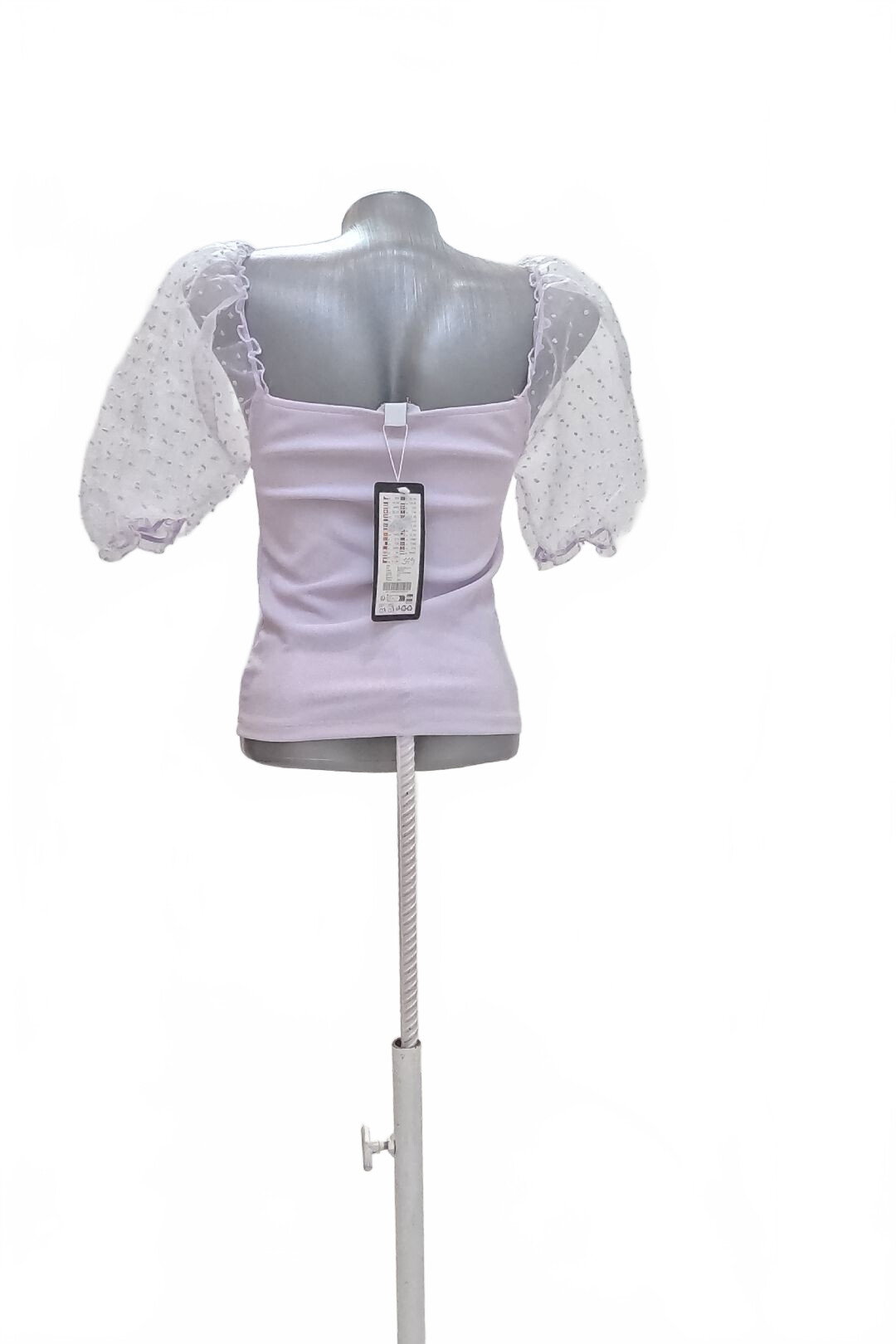 Damen -T-ShirtAmisuohne Aufdruck,farbeviolett,größeXL
