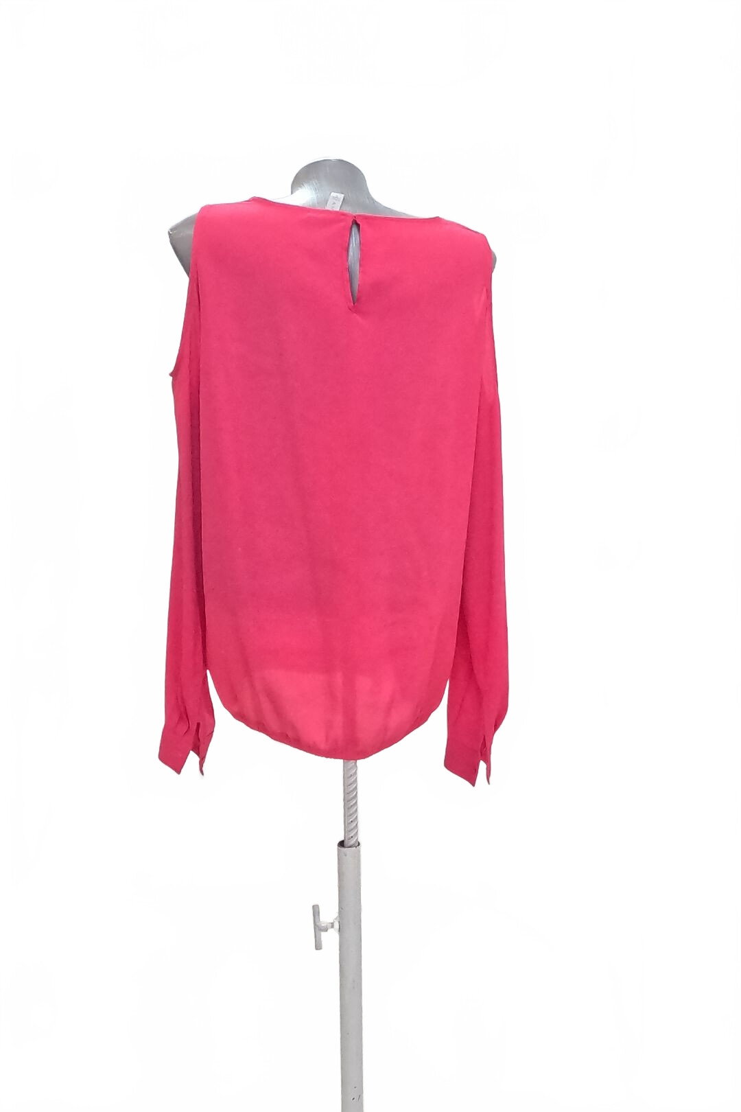 Damen -T-ShirtAmisuohne Aufdruck,farberute,größeS