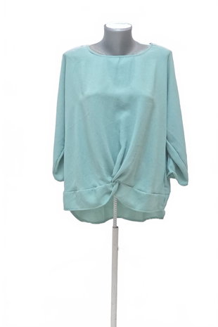 Damen -T-ShirtJaninaohne Aufdruck,farbetůrkis,größe40