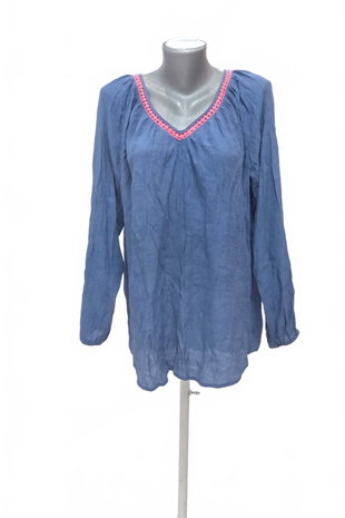 Damen -T-ShirtRainbowohne Aufdruck,farbeblau,größe38