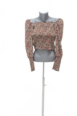 Damen -T-ShirtOnlyohne Aufdruck,farbegeblümt,größe38