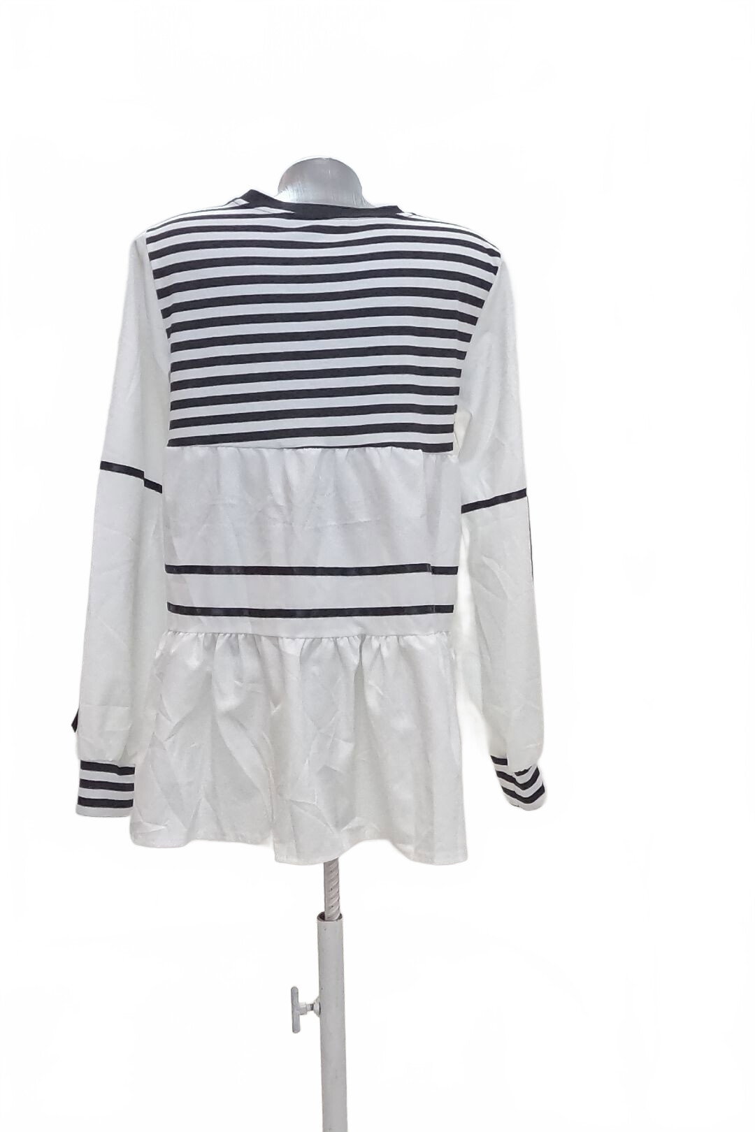 Damen -T-ShirtGenesisohne Aufdruck,farbegestreift,größeL