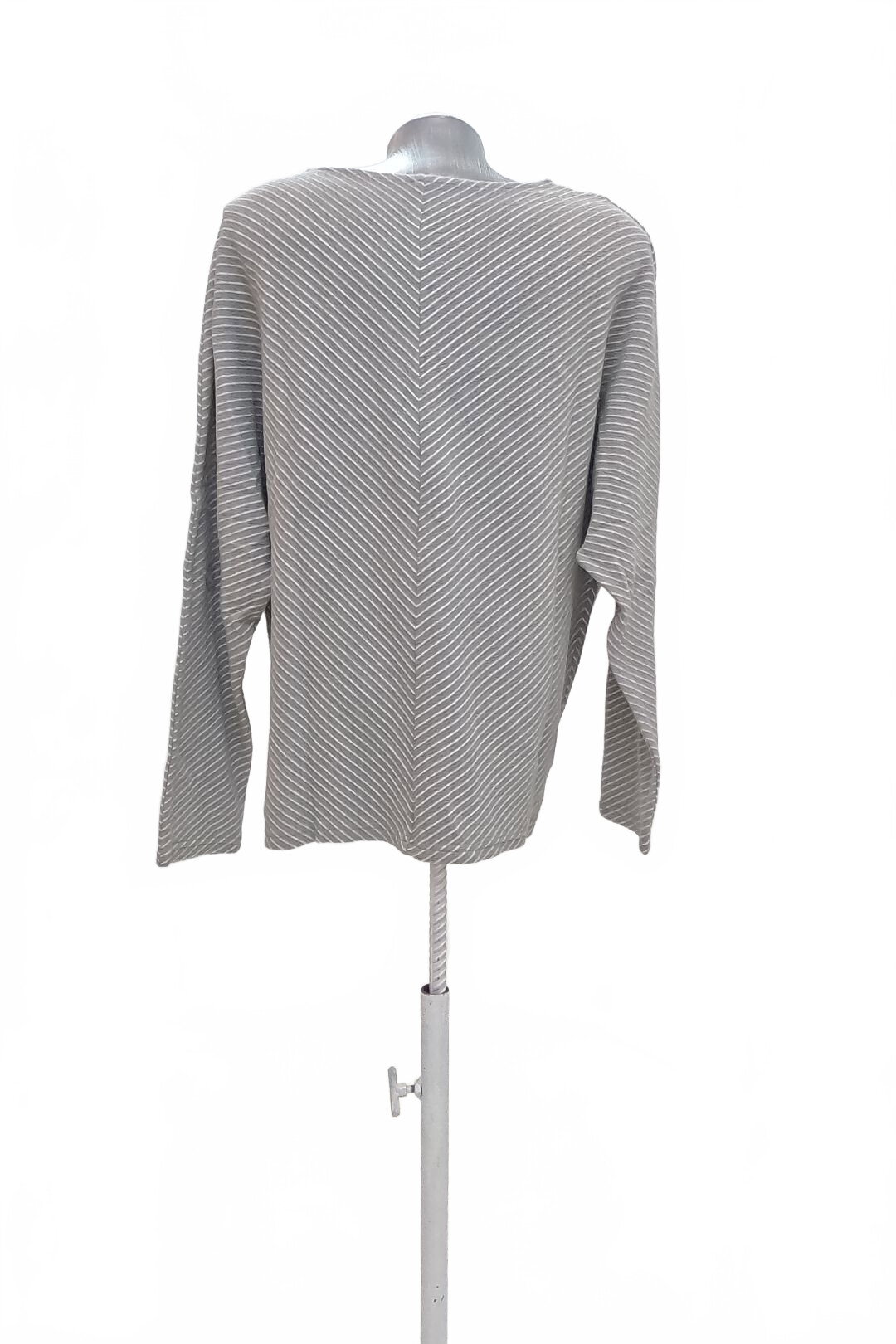 Damen -T-ShirtGenesisohne Aufdruck,farbegestreift,größeL