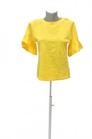 Damen -T-ShirtHouseohne Aufdruck,farbegelb,größeS