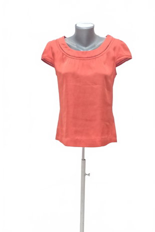 Damen -T-ShirtH&Mohne Aufdruck,farberot,größe36