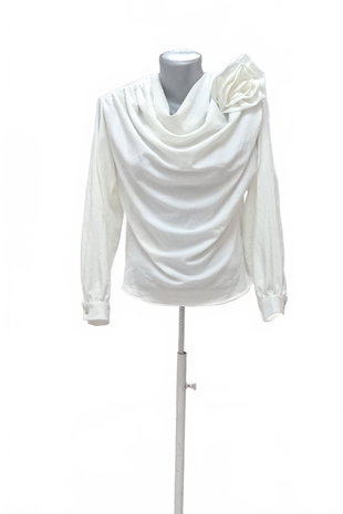 Damen -T-ShirtGenesisohne Aufdruck,farbeweiss,größeL