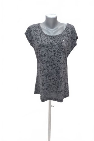 Damen -T-ShirtNikeohne Aufdruck,farbegemustert,größeM