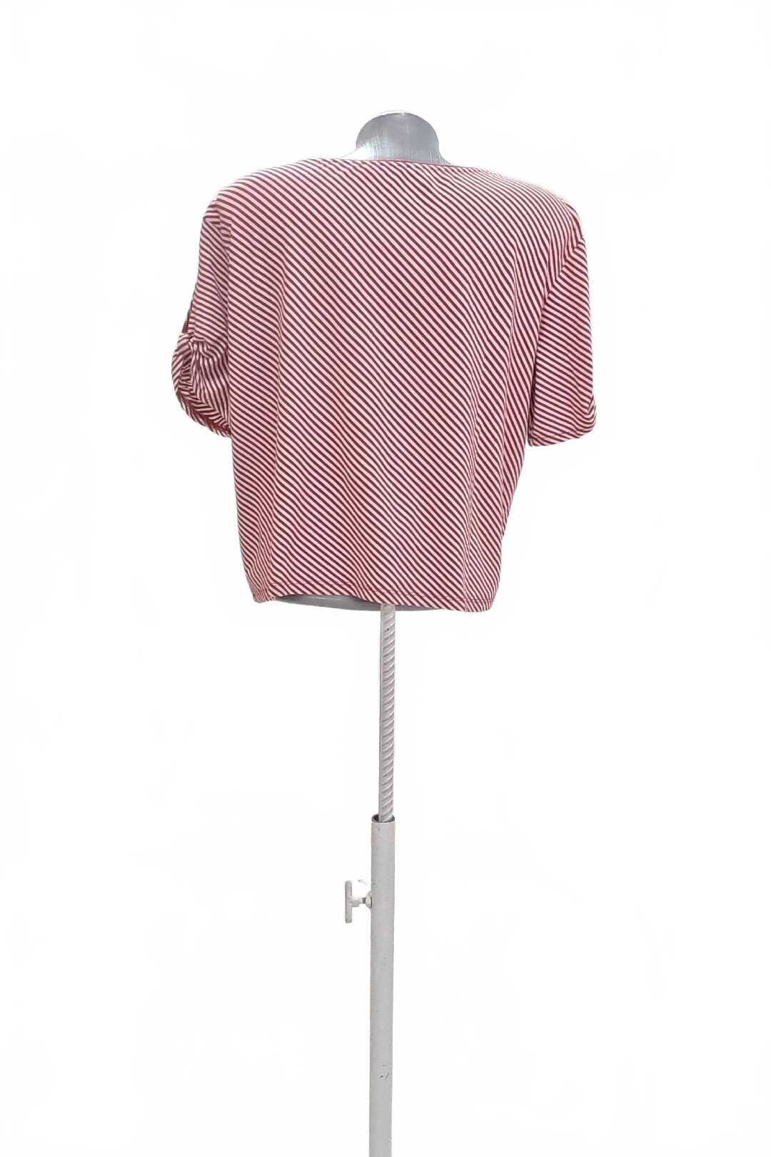 Damen -T-ShirtC&Aohne Aufdruck,farbegestreift,größeXS