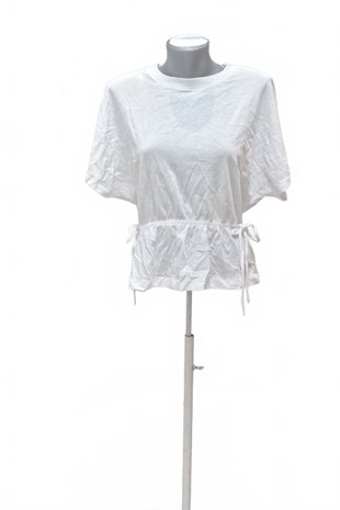 Damen -T-ShirtH&Mohne Aufdruck,farbeweiss,größeS