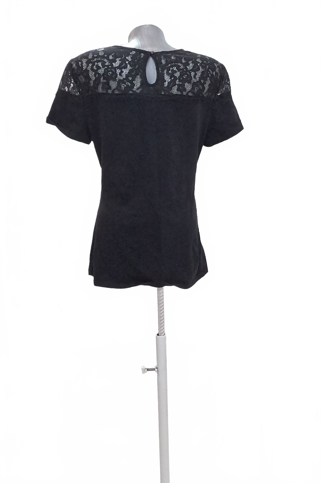 Damen -T-ShirtGenesisohne Aufdruck,farbeschwarz,größeL