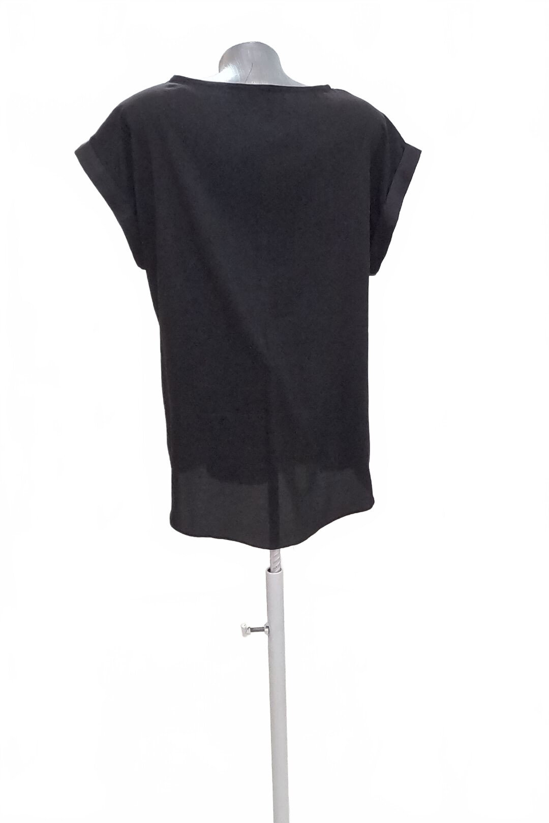 Damen -T-ShirtGenesisohne Aufdruck,farbeschwarz,größeXL