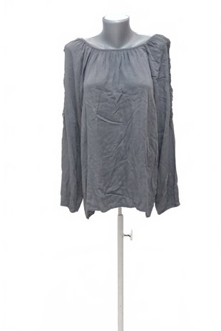 Damen -T-ShirtGenesisohne Aufdruck,farbegrau,größeL