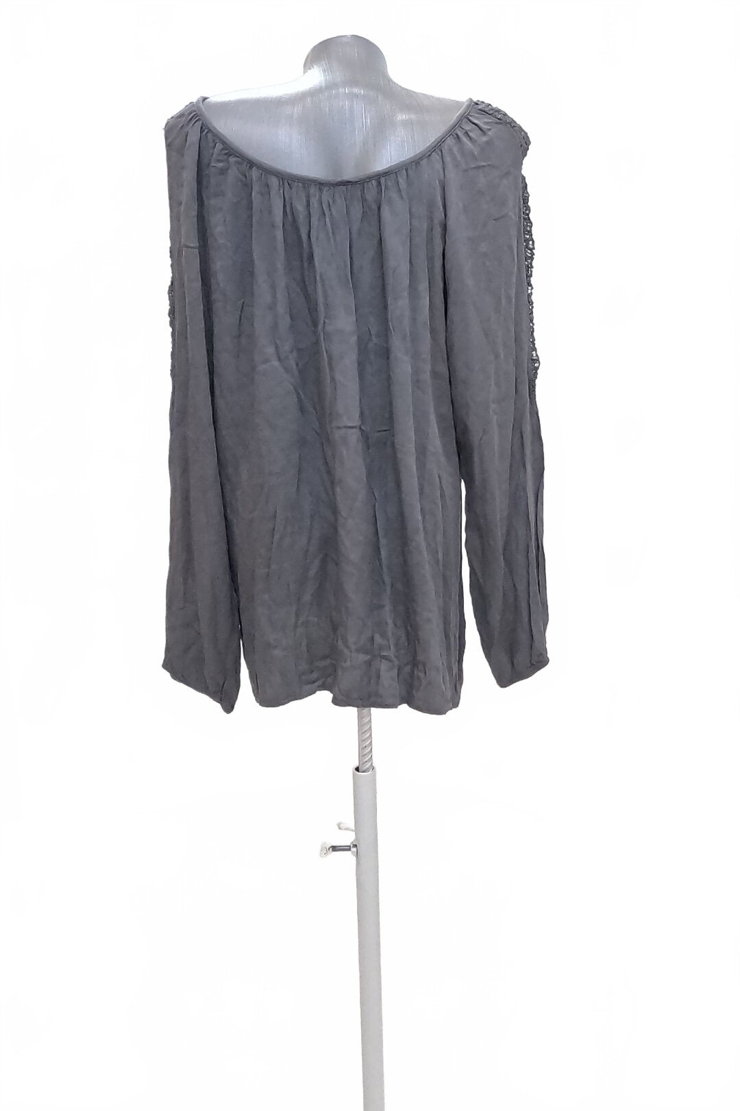 Damen -T-ShirtGenesisohne Aufdruck,farbegrau,größeL