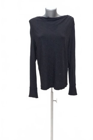 Damen -T-ShirtC&Aohne Aufdruck,farbeschwarz,größeXL