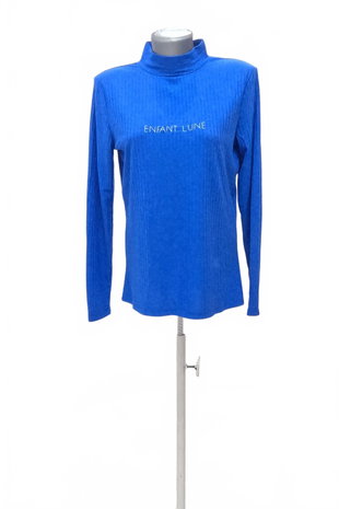 Damen -T-ShirtC&Aohne Aufdruck,farbeblau,größeM