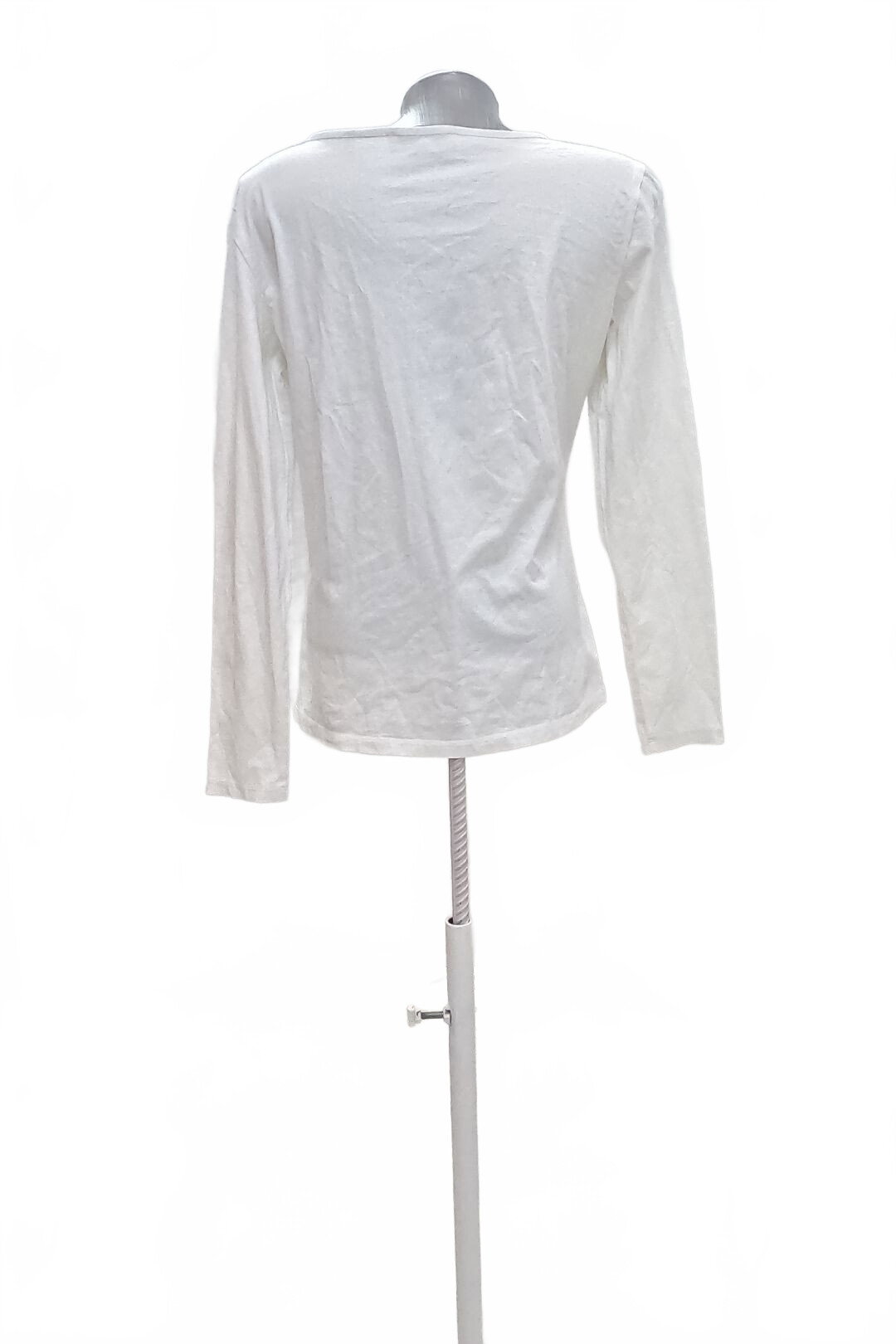 Damen -T-ShirtZootohne Aufdruck,farbeweiss,größeXL