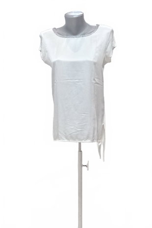 Damen -T-ShirtOrsayohne Aufdruck,farbeweiss,größeS