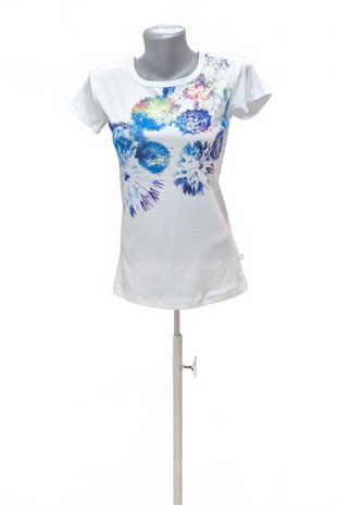 Damen -T-ShirtAlpine Proohne Aufdruck,farbemehrfarbig,größeM