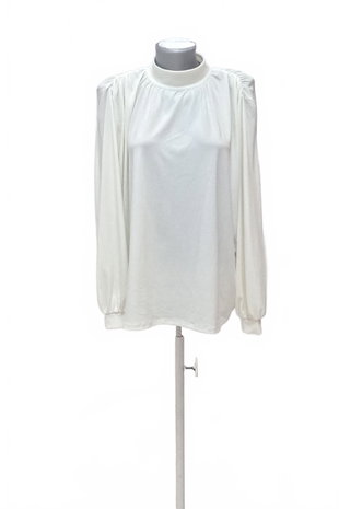 Damen -T-ShirtH&Mohne Aufdruck,farbeweiss,größeXL