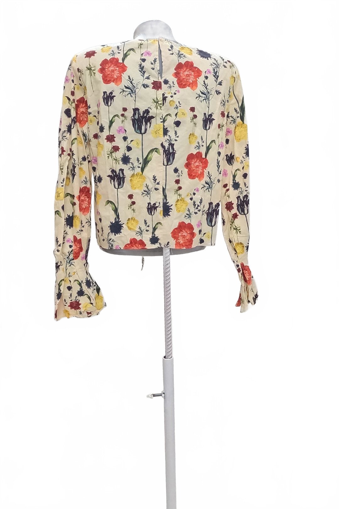 Damen -T-ShirtH&Mohne Aufdruck,farbegeblümt,größe36
