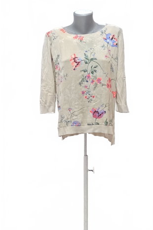 Damen -T-ShirtMexxohne Aufdruck,farbegeblümt,größeL