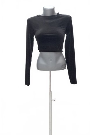 Damen -T-ShirtGenesisohne Aufdruck,farbeschwarz,größeS