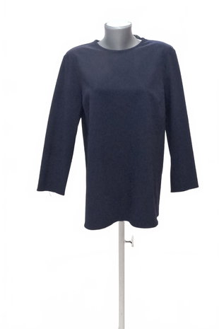 Damen -T-ShirtZaraohne Aufdruck,farbeblau,größeL
